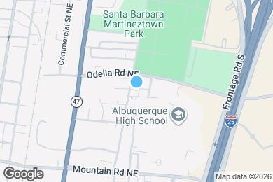 Map image of the property - 1506 Edith Blvd NE