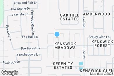 Map image of the property - 21231 Wortham Oaks Dr