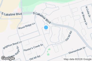 Map image of the property - 2101 S Lakeline Blvd