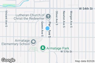 Map image of the property - 5530 Penn Ave S