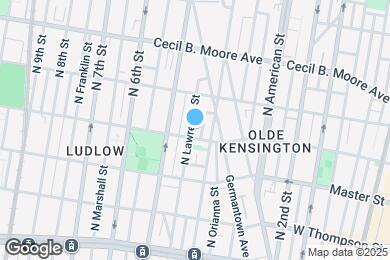 Map image of the property - 1509 N Lawrence St