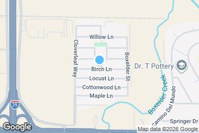 Map image of the property - 4412 E Mulberry St