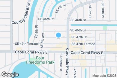 Map image of the property - 708 SE 47th St