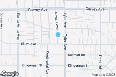 Map image of the property - 2644 Nevada Ave