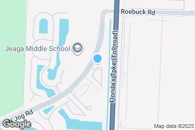 Map image of the property - 3750 N Jog Rd