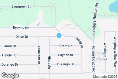 Map image of the property - 6611 Dillon Dr