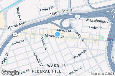 Map image of the property - 296 Atwells Ave