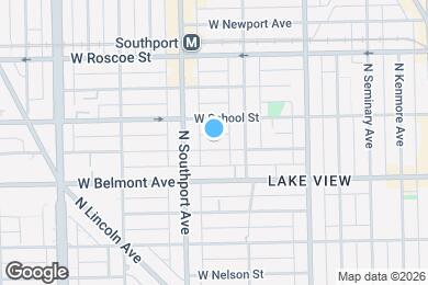 Map image of the property - 1328 W Melrose St