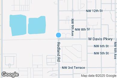 Map image of the property - 1014 W Davis Pkwy