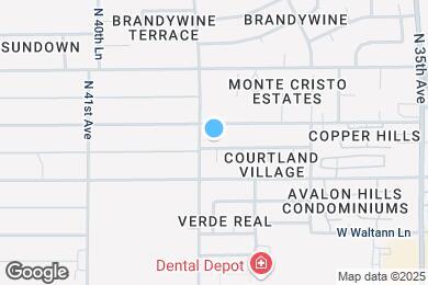 Map image of the property - 3830 W Marconi Ave