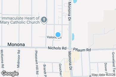 Map image of the property - Monona Village Apartments - FULLY LEASED