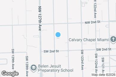 Map image of the property - 15 SW 124th Ave