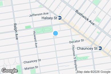 Map image of the property - 723 Macdonough St