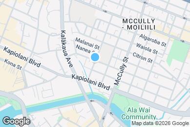 Map image of the property - 741 Hau?oli St