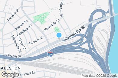 Map image of the property - 183 Cambridge St