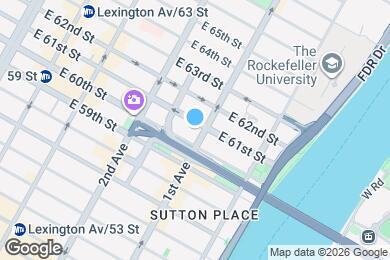 Map image of the property - 1107 1st Ave