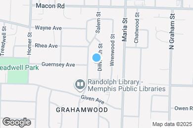 Map image of the property - 965 Dillworth St