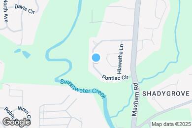 Map image of the property - 1135 Pontiac Cir