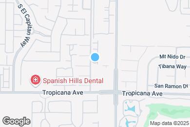 Map image of the property - 8681 Pico Grande Ct