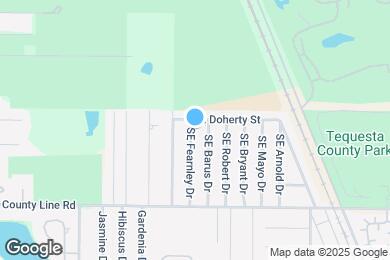 Map image of the property - 18955 SE Fearnley Dr