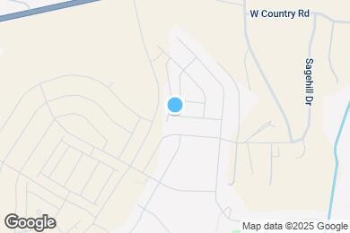 Map image of the property - 1313 W Caine Dr