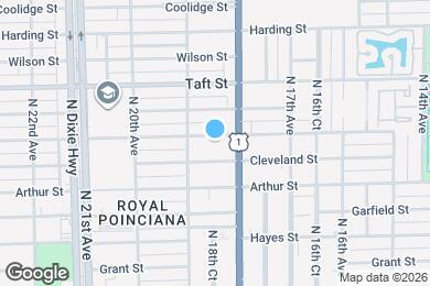 Map image of the property - 1820 McKinley St