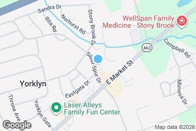 Map image of the property - The Yorklyn Apartments & Townhomes