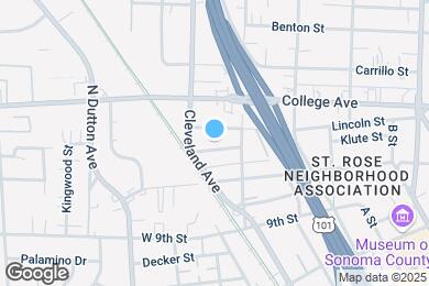 Map image of the property - 127 11th St