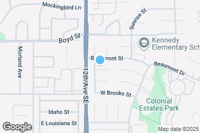 Map image of the property - 1207 Columbia Ct