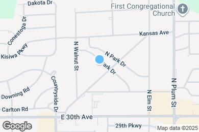 Map image of the property - 217 South Park