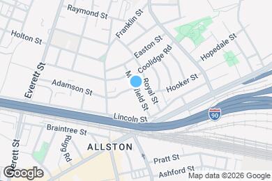 Map image of the property - 30 Mansfield St