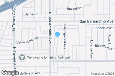 Map image of the property - 1487 Claremont Pl