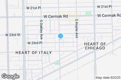 Map image of the property - 2325 S Leavitt St