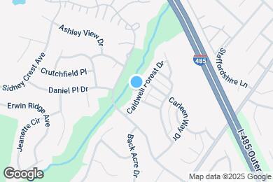 Map image of the property - 10141 Caldwell Forest Dr