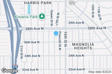 Map image of the property - 3635 17th St N