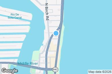 Map image of the property - 101 N Fort Lauderdale Beach Blvd