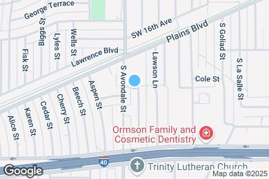 Map image of the property - 1800 Plateau Ln
