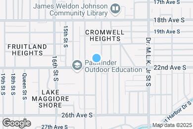 Map image of the property - 1223 22nd Ave S