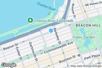 Map image of the property - 167 Beacon St
