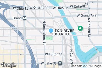 Map image of the property - 600 W Kinzie St