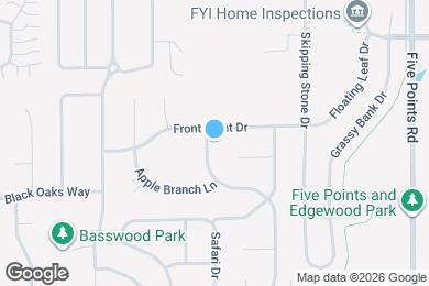 Map image of the property - 5609 Woodland Trace Blvd