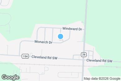 Map image of the property - 230 Monarch Dr