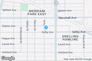 Map image of the property - 1623 Selby Avenue