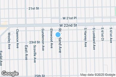 Map image of the property - 2238 Ridgeland Ave