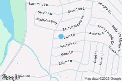 Map image of the property - 2006 Zion Ln