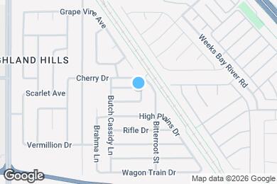 Map image of the property - 941 Chaps Cir