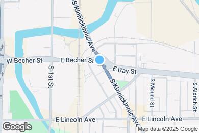 Map image of the property - 2121 S Kinnickinnic Ave