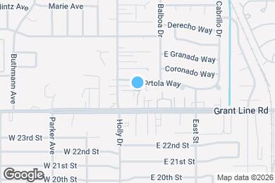 Map image of the property - 80 Portola Way