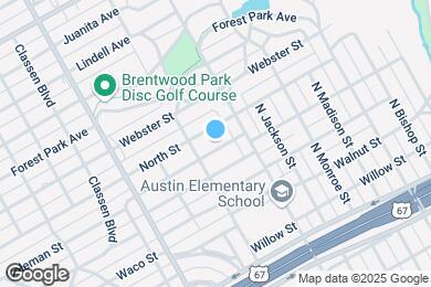 Map image of the property - 1824 Coleman St