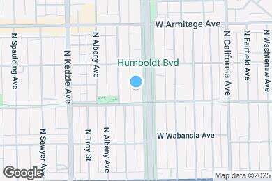 Map image of the property - 1820 N Humboldt Blvd